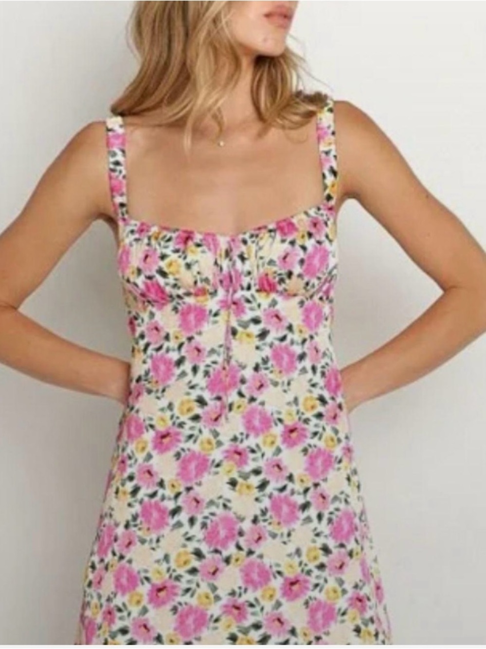 For Love and Lemons June Floral Mini Dress